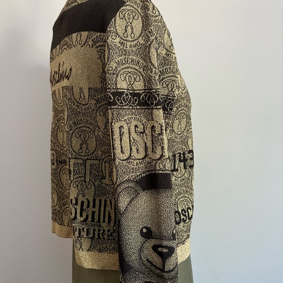 ❤️🔥RARE❤️🔥 Moschino Couture “Credit Card” Cardigan - Authentic Made in Italy - Picture 11 of 16